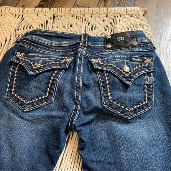 MissMe Boot Cut Jean Size 27 - Picture 4 of 7